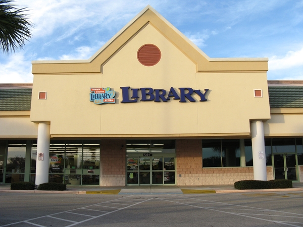 Orange County Library System Hiawassee Branch In Orlando Florida 